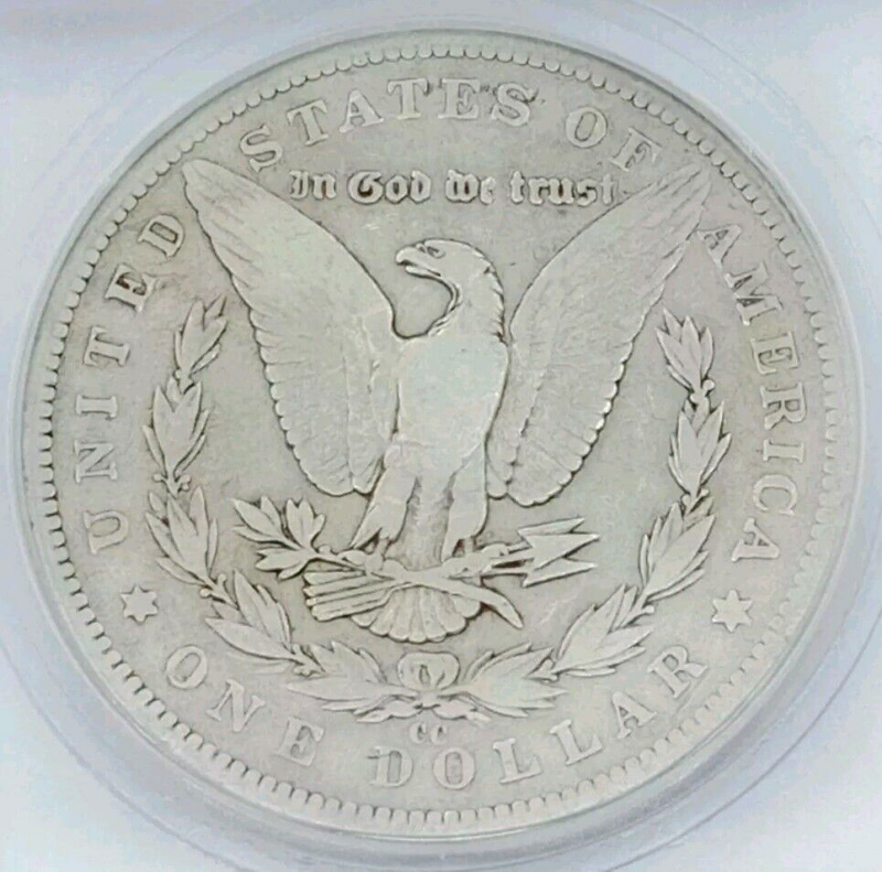 1889-CC Morgan Dollar ICG-VG Quality Details - Image 3