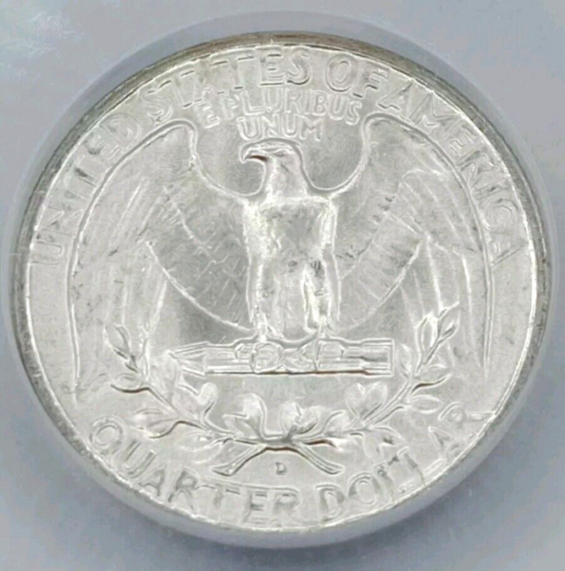 1954-D Washington Quarter ICG-MS66 HIGH GRADE!!! - Image 4