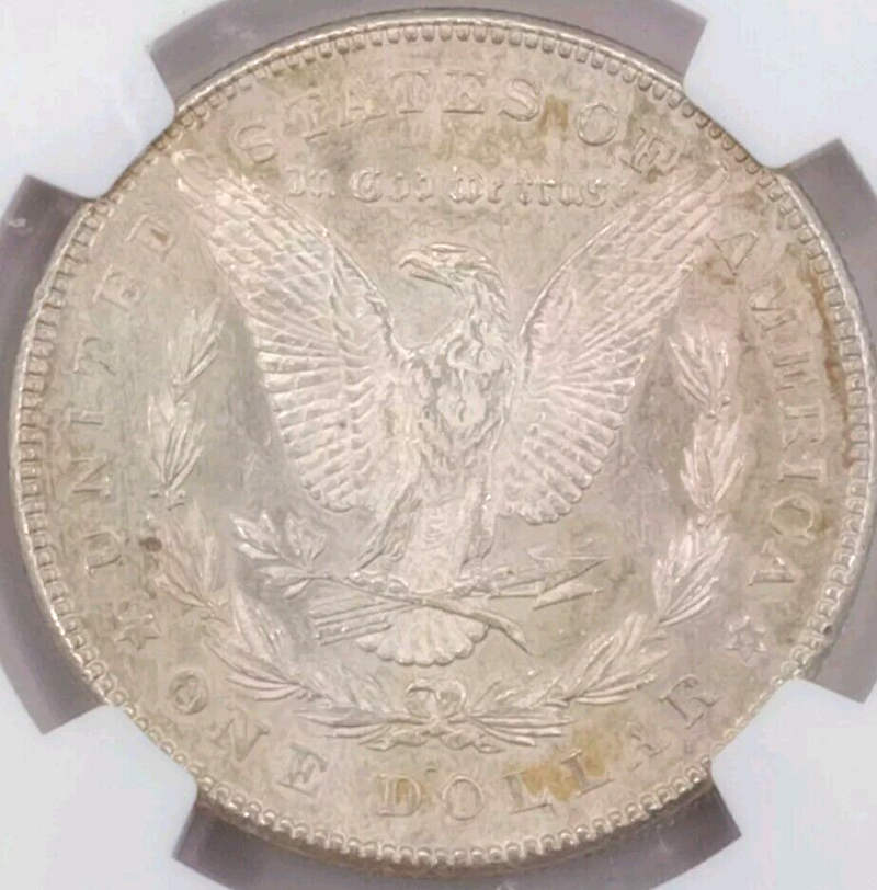 1878-S Toned Morgan Silver Dollar $1 NGC MS64 - Image 4