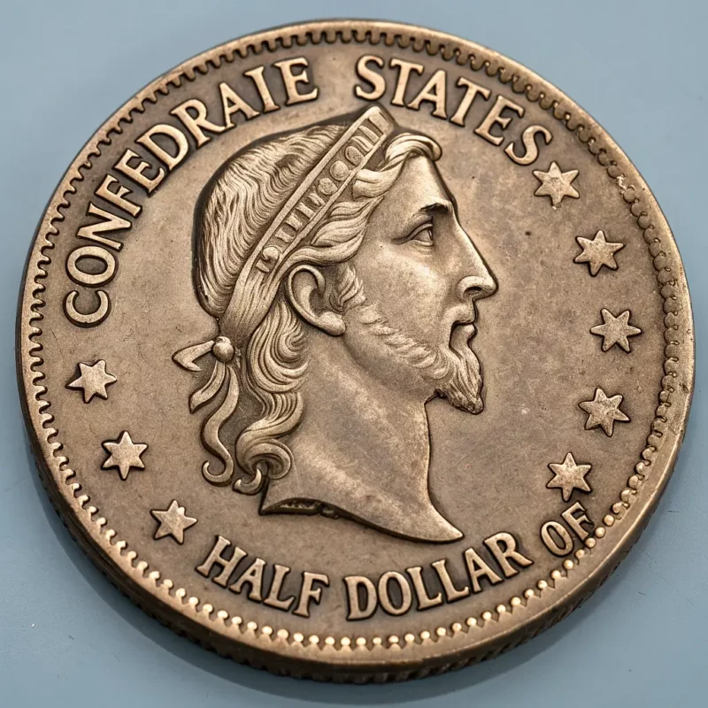 1861 Confederate States Half Dollar